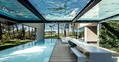 Transparent Rooftop Swimming pools | Agora Africa
