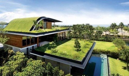 Hill House With Green Roofs | Agora Africa